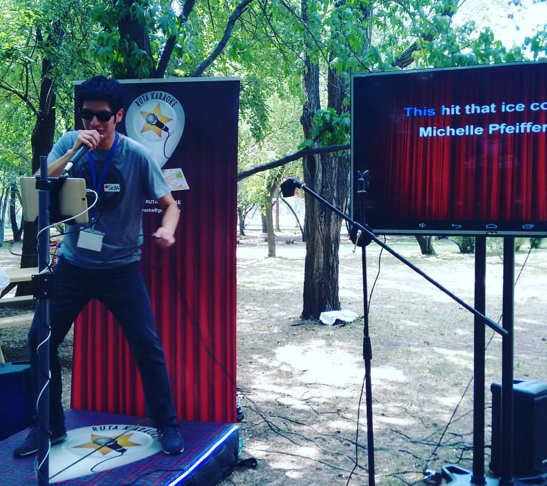 Animación de evento Ruta Karaoke